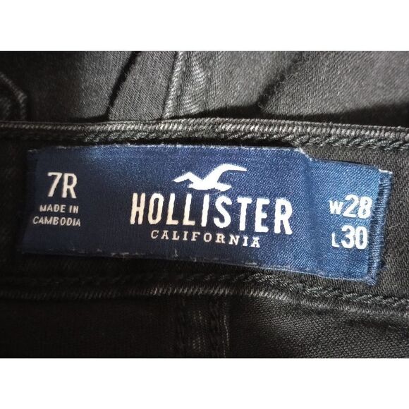 Hollister Jeans Ladies 7 28 Skinny high Rise‎ - Picture 5 of 8